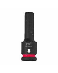 Buy Milwaukee Hex Impact socket SHOCKWAVE™ 1/2 deep - 1pc-8mm by Milwaukee for only £5.40