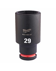 Buy Milwaukee Hex Impact socket SHOCKWAVE™ 1/2 deep - 1pc-29mm by Milwaukee for only £8.75