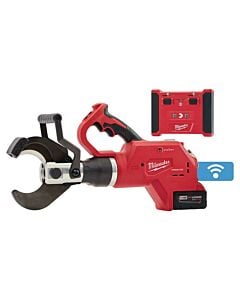 Buy Milwaukee M18HCC75R-502C M18 18V Force Logic Hydraulic Remote Underground Cable Cutter Kit - 2x 5Ah Batteries, Charger and Case by Milwaukee for only £3,265.90