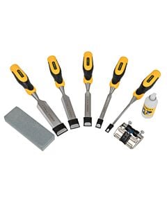 Buy Stanley 5-16-421 5 Piece DynaGrip Wood Chisel Set by Stanley for only £38.74