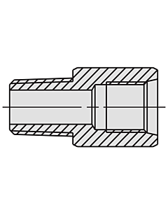 Buy Power Team 9679 Connector Fitting: 1/4 NPTF female - 3/8 NPTF male by SPX for only £11.40