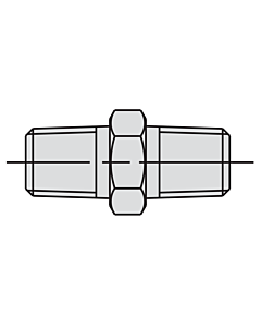 Buy Power Team 9682 43mm Male Connector Fitting: 3/8 NPTF - 3/8 NPTF by SPX for only £11.51