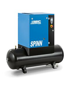 Buy ABAC 4152054947 Screw Air Compressor - SPINN2 2 10 400/50K 200 E CE Receiver Mounted 200L 10.4CFM 10Bar 3HP by ABAC for only £3,027.59