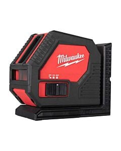 Buy Milwaukee CLL-C USB Rechargeable Green Cross Line Laser Level - Body Only by Milwaukee for only £215.60