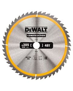 Buy DeWalt DT1959-QZ Construction Circular Saw Blade - 305mm x 48T by DeWalt for only £24.98