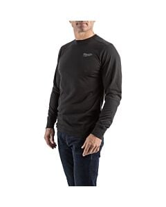 Buy Milwaukee HT LS BL Hybrid Long Sleeve T-Shirt - Black by Milwaukee for only £35.99