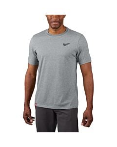 Buy Milwaukee HT SS GR Hybrid Short Sleeve T-Shirt - Grey by Milwaukee for only £29.94