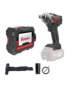 Buy Kress KUB30.91 20V Brushless Impact wrench, 300Nm, Bare tool & Stacking case by Kress for only £145.00