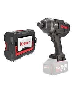 Buy Kress KUB35.91 20V Brushless Impact wrench, 1700Nm 3/4, Bare tool & Stacking case by Kress for only £299.00