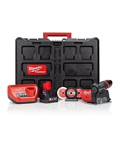 Buy Milwaukee M12FCOT-622P M12 FUEL™ 12V Multi-material Cut Off Tool Kit - 2AH/6Ah Batteries, Charger And Packout Case by Milwaukee for only £227.36