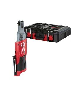 Buy Milwaukee M12FIR14-0 M12 FUEL™ 12V 1/4" Ratchet (Body Only) with Packout Case by Milwaukee for only £249.59