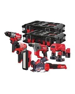 Buy Milwaukee M12FPP7A2-624P M12 FUEL 7 piece compact power tools kit by Milwaukee for only £927.82