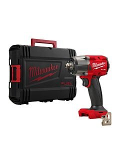 Buy Milwaukee M18FMTIW2F12-0X M18 FUEL™ 18V 1/2" 881Nm Impact Wrench (Body Only) with Case by Milwaukee for only £204.72