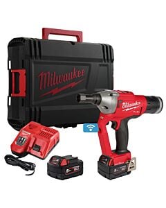 Buy Milwaukee M18ONEFLT-502X M18™ Fuel™ One-Key™ Lockbolt Tool Kit - 2x 5Ah Batteries, Charger and Case by Milwaukee for only £478.80