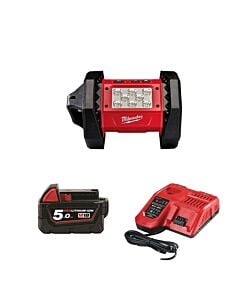 Buy Milwaukee M18AL-501 M18 18V Trueview Rover Area Light Kit - 5Ah Battery and Charger by Milwaukee for only £186.85