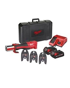 Buy Milwaukee M18BLHPT-202C U-SET M18 Compact Brushless Force Logic Press Tool U-Profile Jaws 2x 2.0AH Charger and Case by Milwaukee for only £2,176.91