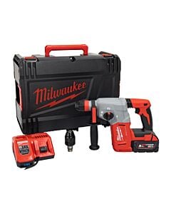 Buy Milwaukee M18BLHX-501X SDS-Plus Hammer Drill With FIXTEC™ Chuck Kit - 5Ah Battery, Charger and Case by Milwaukee for only £329.88