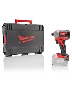 Buy Milwaukee M18BLID2-0X M18 18V Cordless Impact Driver (Body Only) with Case by Milwaukee for only £62.70