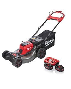Buy Milwaukee M18F2LM53-122 M18 FUEL™ 18V 53cm Self-Propelled Dual Battery Lawn Mower Kit - 2x 12Ah Batteries and Dual Charger by Milwaukee for only £1,192.44