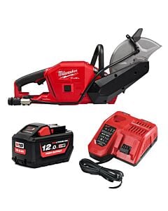 Buy Milwaukee M18FCOS230-121 M18 FUEL™ 18V 230mm Cut Off Saw Kit - 12Ah Battery and Charger by Milwaukee for only £706.75