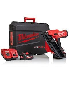 Buy Milwaukee M18FFN-552C M18 FUEL™ 18V Framing Nailer Kit - 2x 5.5Ah Batteries, Charger and Case by Milwaukee for only £709.57