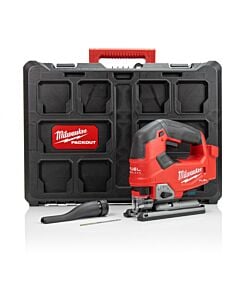 Buy Milwaukee M18FJS-0 FUEL™ D-Handle Jigsaw and Packout Case (Body only) by Milwaukee for only £192.08