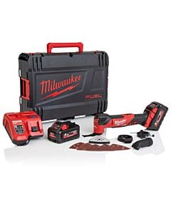 Buy Milwaukee M18FMT-552X M18 FUEL™ 18V Multi-Tool Kit - 2x 5.5Ah Battery, Charger and Case by Milwaukee for only £416.86