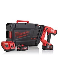 Buy Milwaukee M18FN18GS-552X M18 FUEL™ 18V 18-Gauge Finish Nailer Kit - 2x 5.5Ah Batteries, Charger and Case by Milwaukee for only £602.42