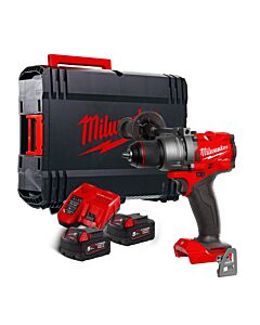 Buy Milwaukee M18FPD3-502X M18 FUEL New Gen Combi Drill Kit - 2x 5Ah Batteries, Charger and Case by Milwaukee for only £282.72