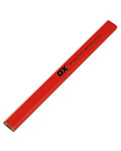 Buy OX Tools OX-T022910 Trade Medium Lead Carpenter's Pencils 10pk Red by OX Tools for only £4.54