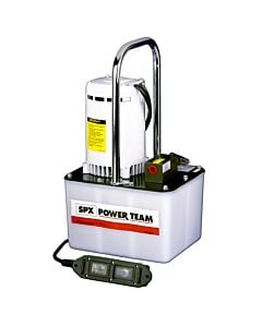 Buy Power Team PE172S Two-Speed Electric Hydraulic Pump - 279 cm3/Min Single-Acting - 220V by SPX for only £2,179.94