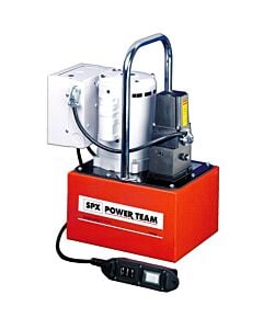 Buy Power Team PE172SM Two-Speed Electric Hydraulic Pump - 279 cm3/Min Single-Acting - 220V by SPX for only £2,291.77