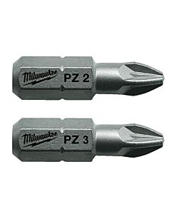Buy Milwaukee Screwdriving Bit PZ Pozi Drive x 25mm - 25pcs by Milwaukee for only £8.64