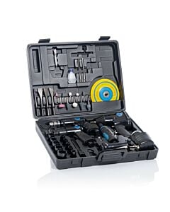 Buy SGS 42pcs Air Tool Kit - Impact Wrench, Drill, Die Grinder, Hammer & Accessories by SGS for only £65.27