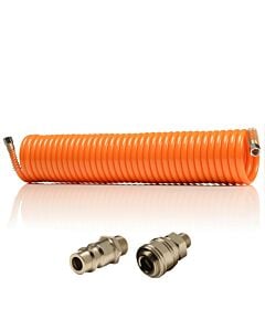 Buy Recoil Air 10m Hose with 1 Male and 1 Female QRC to 1/4 BSPM Connectors by SGS for only £8.15