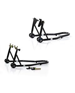Buy SGS Motorcycle Paddock Front And Rear Stand Set by SGS for only £52.01