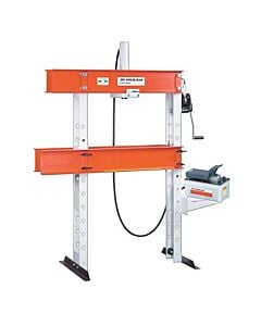 Buy Power Team SPE2514 25 Ton Open Throat Hydraulic Press with Electric Pump by SPX for only £0.00