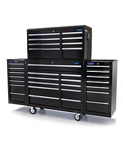 Buy SGS 75in Professional 33 Drawer Tool Chest Cabinet & Two Side Lockers by SGS for only £1,224.07