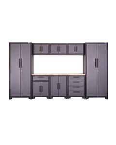 Buy SGS Garage System Work Bench, 2x Side cabinets, 3x Wall Cabinets, 3x Undercounter Cabinets by SGS for only £1,199.99