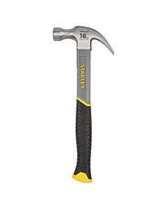 Buy Stanley STHT0-51309 Claw Hammer with Fibreglass Shaft 16oz by Stanley for only £8.39