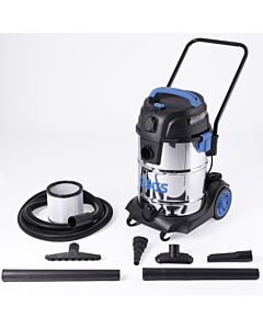 Buy SGS 40 Litre Stainless Steel Wet and Dry Vacuum with Power Tool Adapter by SGS for only £94.98