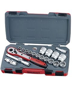 Buy Teng Tools MECCA PRO 1/2in Socket Set 12 pt AF 20 Pieces by Teng Tools for only £149.77