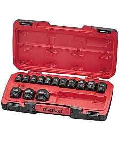 Buy Teng Tools MECCA PRO 1/2in Impact Socket Set DIN AF 18 Pieces by Teng Tools for only £126.40