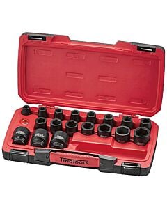 Buy Teng Tools MECCA PRO 1/2in Impact Socket Set DIN 22 Pieces by Teng Tools for only £120.43