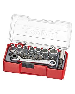 Buy Teng Tools 1/4in Socket Set 20 Pieces by Teng Tools for only £45.60