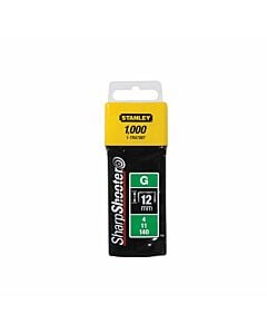Buy Stanley Heavy Duty Staples 12mm (1000) by Stanley for only £3.59