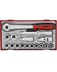 Buy Teng Tools 1/2in socket set 18 pieces by Teng Tools for only £89.53