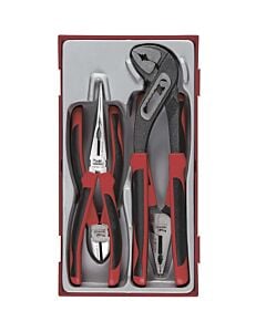 Buy Teng Tools Plier Set TPR Grip TT1 4 Pieces by Teng Tools for only £75.60