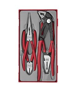 Buy Teng Tools Plier Set Vinyl Grip Q TT1 4 Pieces by Teng Tools for only £84.00