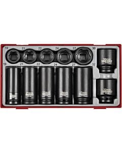 Buy Teng Tools 1/2in Impact Socket Set DIN TT1 12 Pieces by Teng Tools for only £124.64